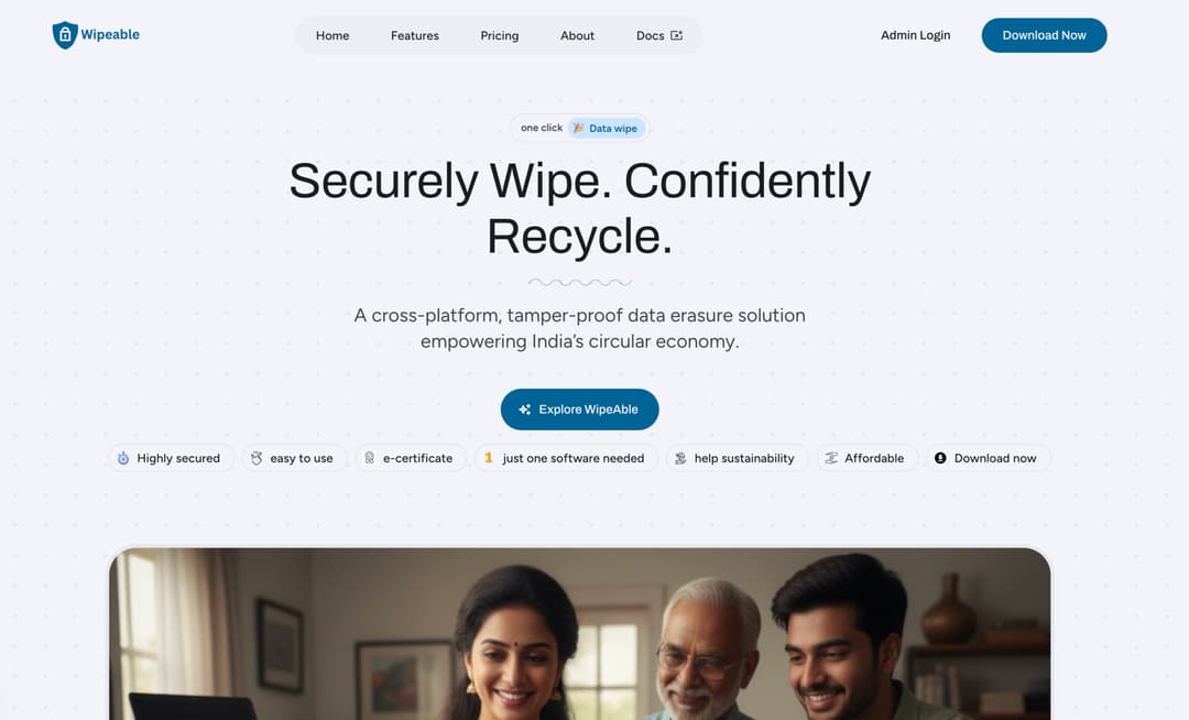 Wipeable